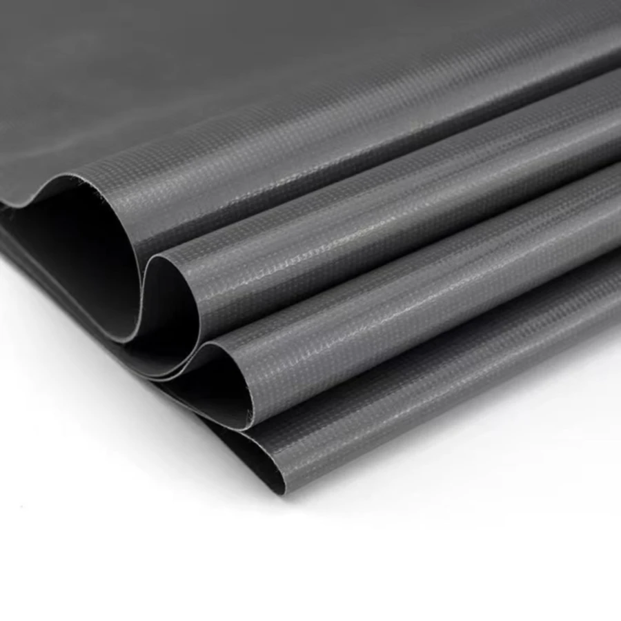 black Outdoor protective cover tarpaulin for crop film, expandable 300gsm-900GSM tarpaulin