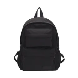 Wholesale Simple Fashion Korean Style Back Pack Bag Women Girls Canvas School Backpack
