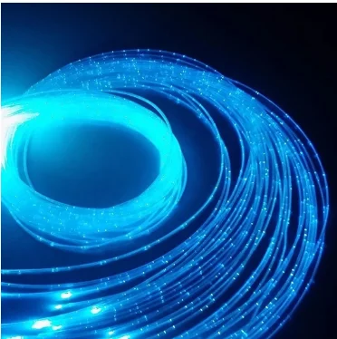 Superbright oblate Side Glow Fiber Optic Lighting Cable