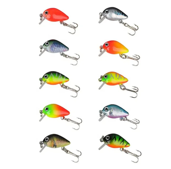 Fishing Lures Crankbaits Set Hard Bait Vib Lure Topwater Lures with Treble Hook Life-Like Swimbait Fishing Bait