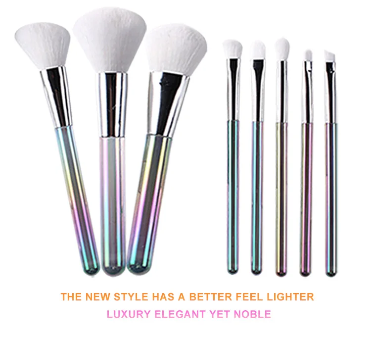 High quality 8pcs Dazzle color  pinceau de maquillage travel set cosmetic makeup brushes