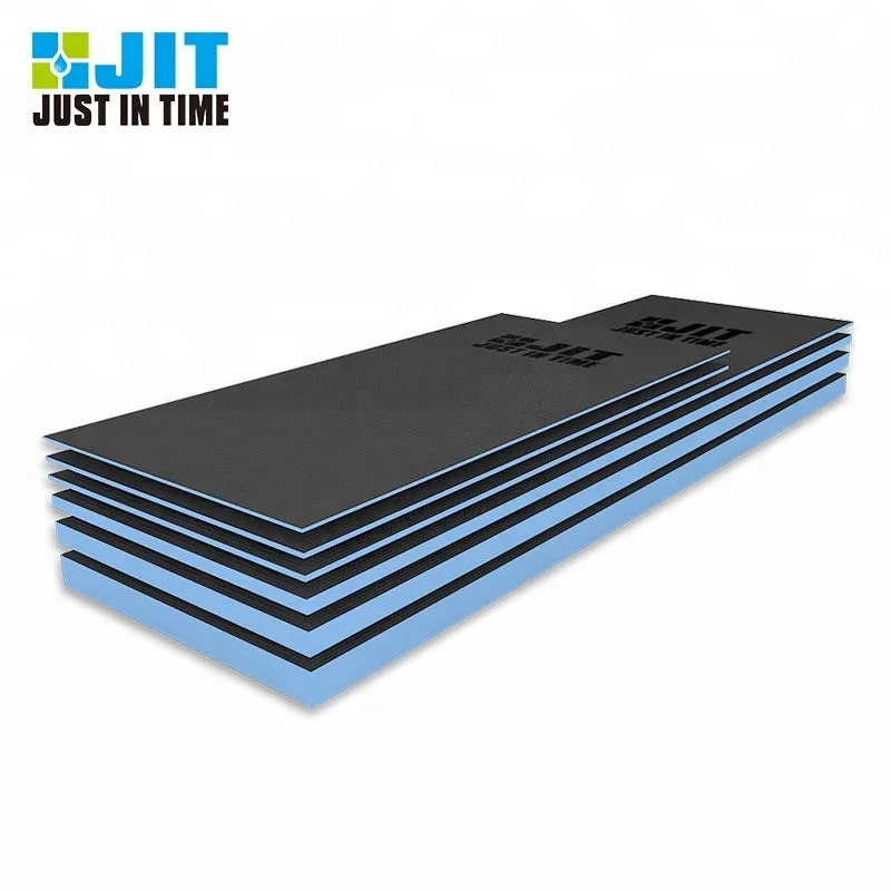 uncoupling membrane	schluter	insulation board	wall board for tile	bathroom tile backer board