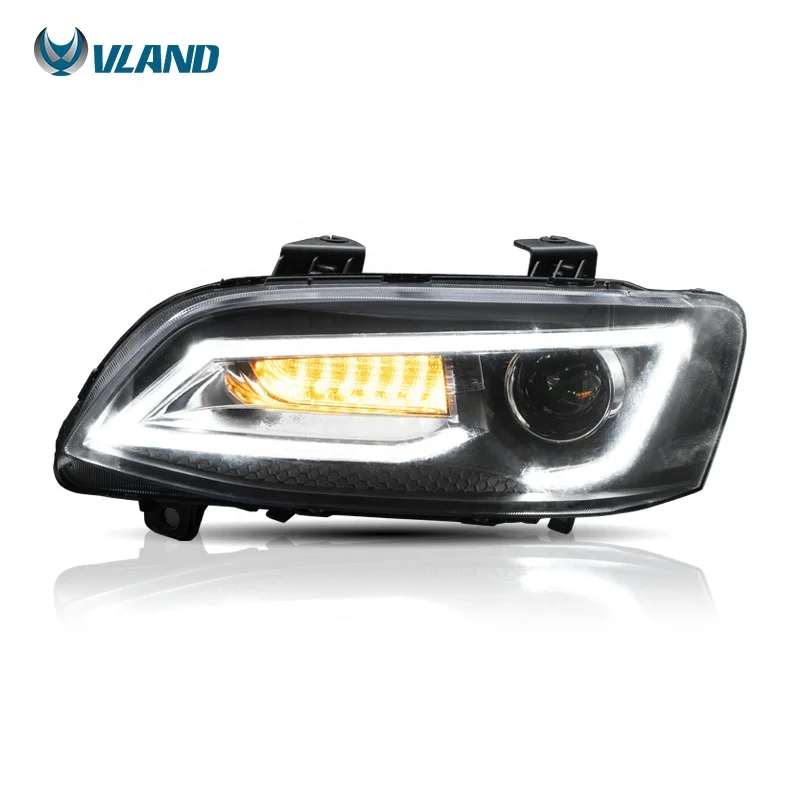 VLAND Factory Manufacturer Sequential LED Turning Calais V sedan 2006-2013 Head Lights For Holden Commodore VE