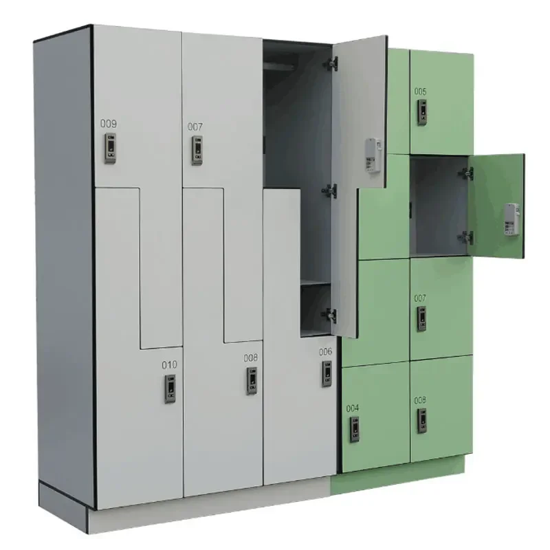 Cartmay Best-Selling Digital 12 15 Door HPL Cabinet Lockers With Pin Code