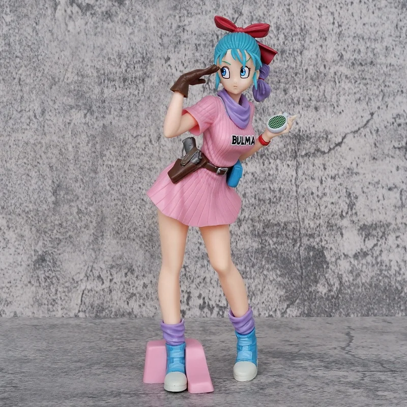 25 5 см Аниме Дракон шарики для девочек Bulma ПВХ пластиковая фигура Модель персонажа орнамент экшн-фигурка