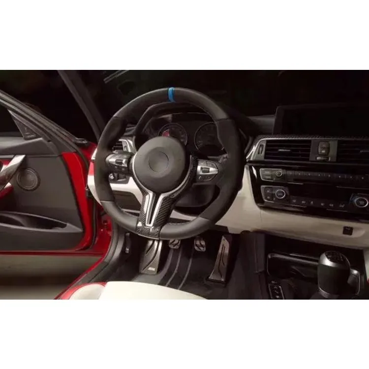 Быстроразъемное Спортивное Рулевое колесо для BMW f22 f23 7series f80 f31 f21 кожаное рулевое пока нет отзывов
