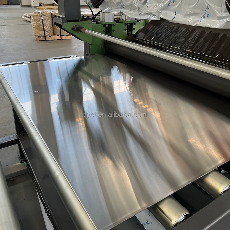 201/SUS304 stainless steel coil / stainless steel plate iron sheet 2B No.4 polish with pvc film