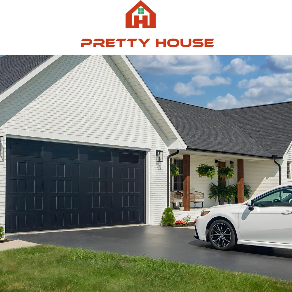 8x7 10x10 16x7 16x8 roll up insulated garage door