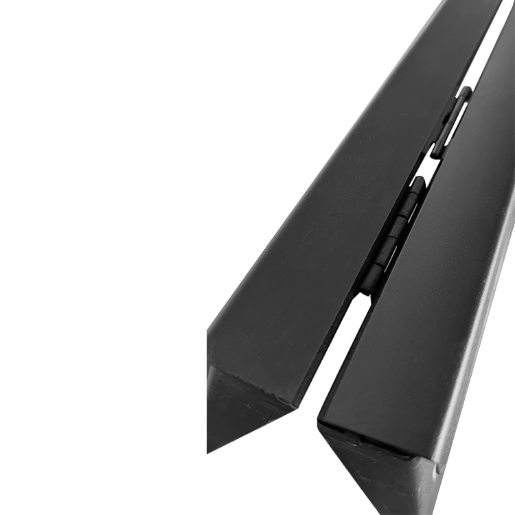 Economic outdoor double side black steel a frame poster advertising pavement sidewalk sign display stand