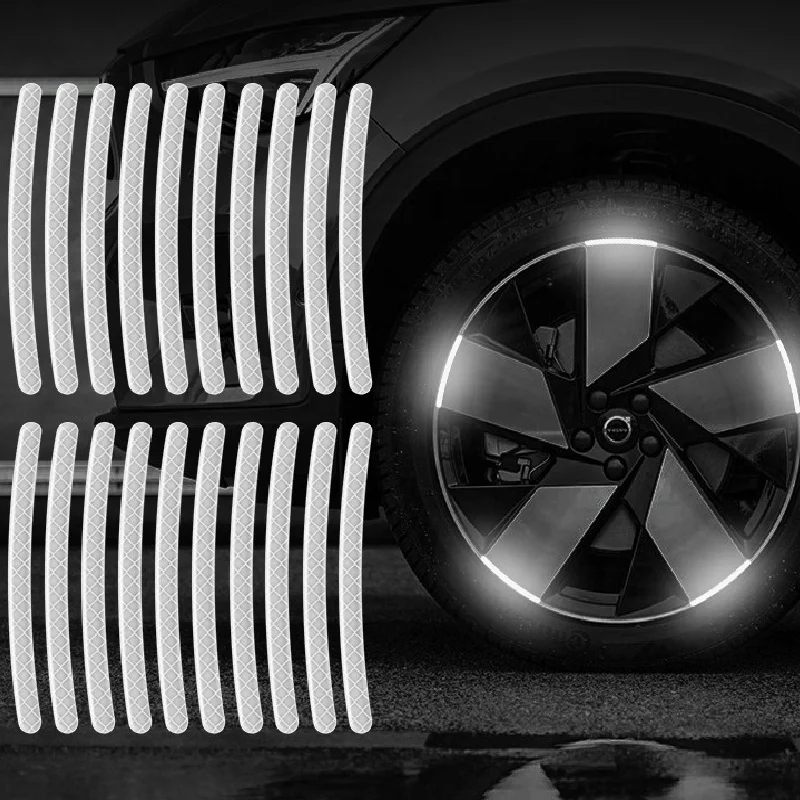 20 шт. Светоотражающая наклейка на колесах