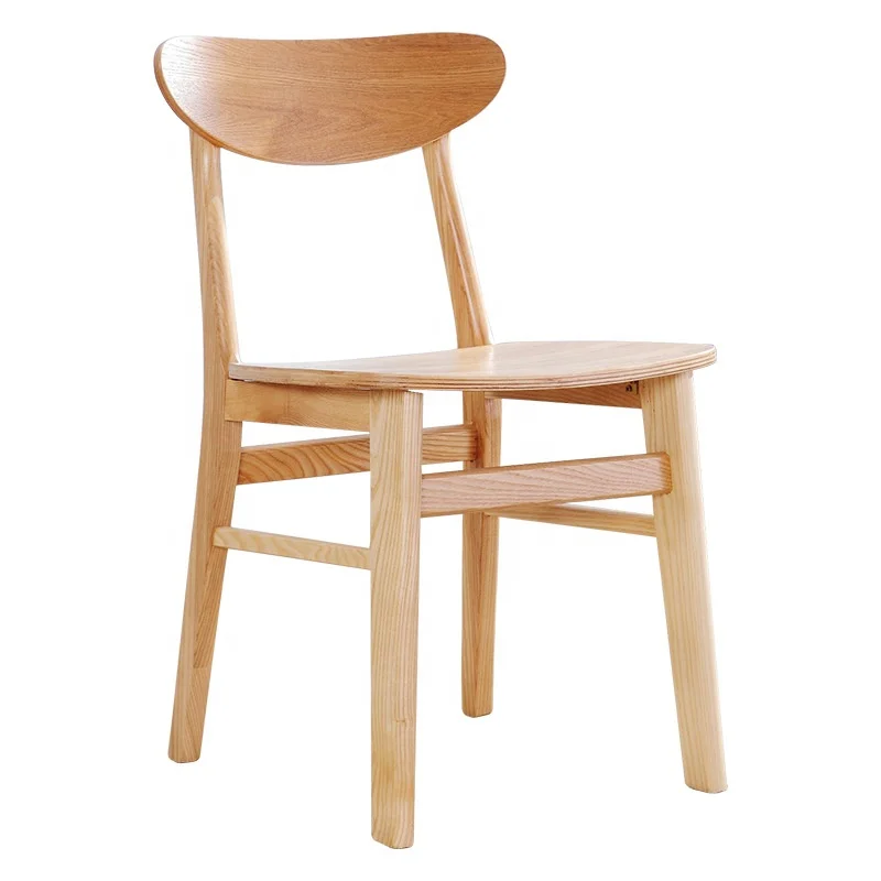 Factory Customized Wholesale Nordic Style Furniture Modern Wood Kitchen Cafe Chairs for Dining