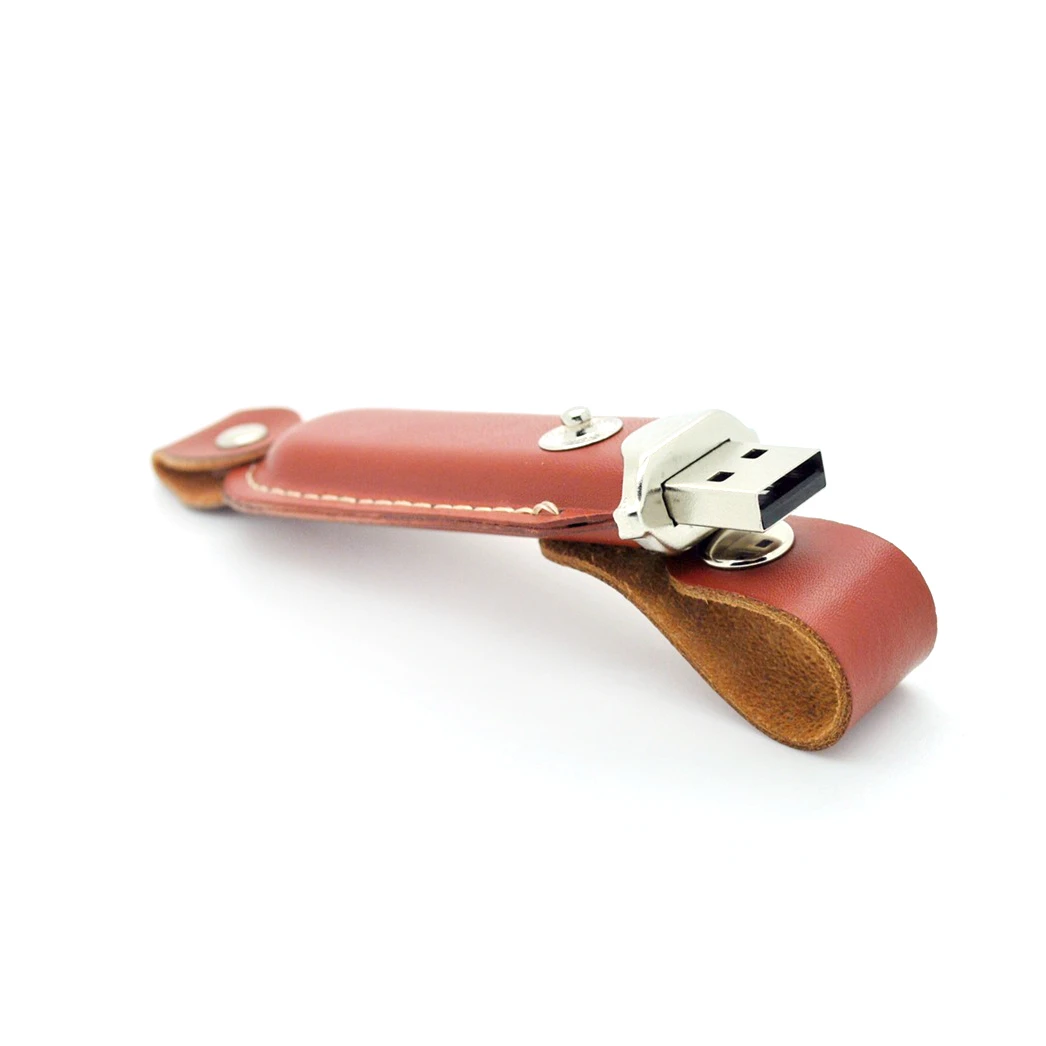 2023 Leather USB  Drive Custom LOGO  128GB 256GB usb card leather memory stick OTG flash memory drive wholesale usb flash drive