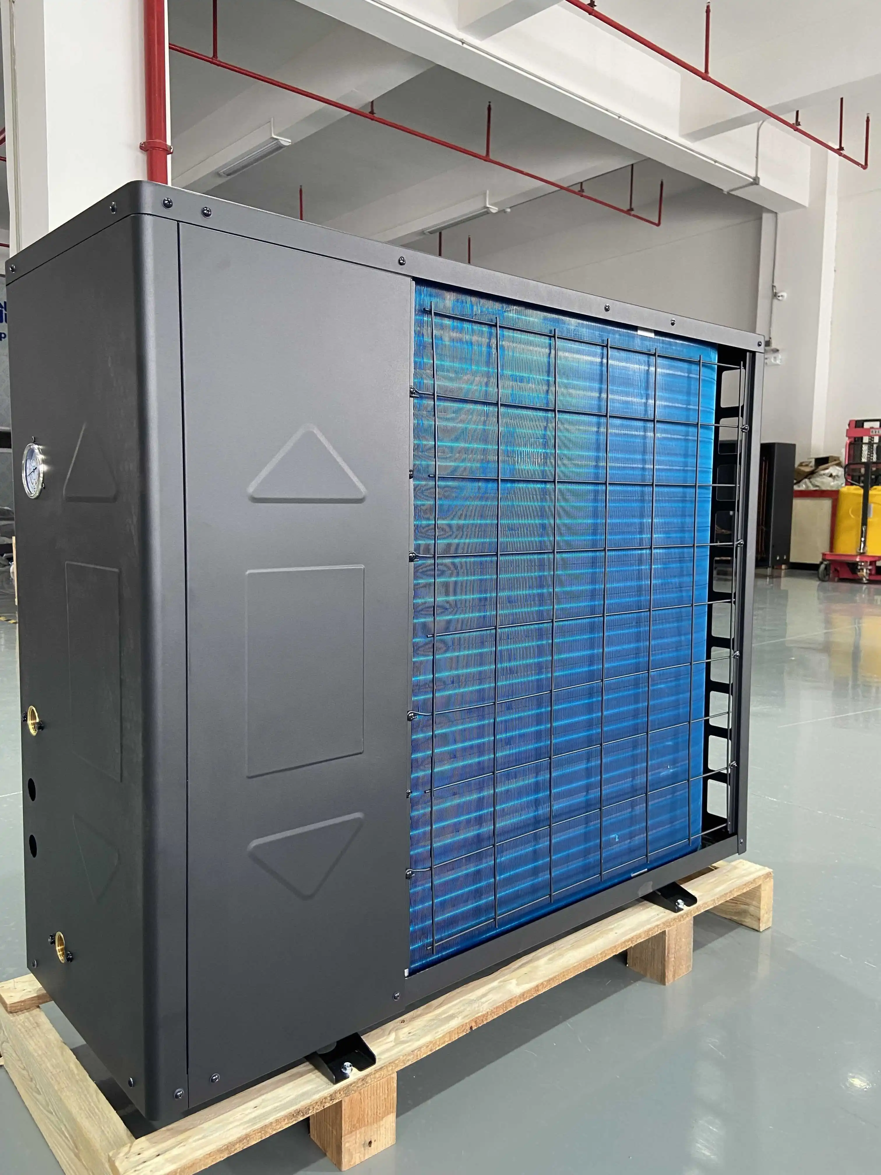 4.5-30KW New Energy Warmepumpe R410A R32 R290 DC Inverter Air to Water Ground Source Heat Pump For Apartment Heating Cooling