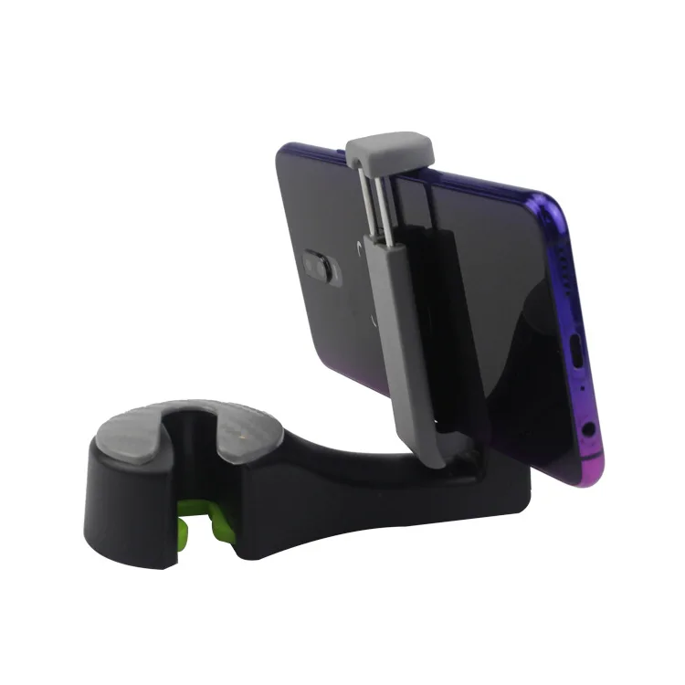 Hot selling 2 in 1 universal portable car seatback hook mount mobile phone holder
