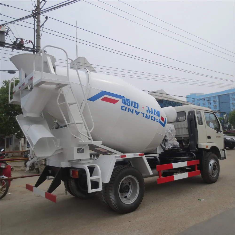 brand new Foton 6m3 mobile concrete truck mixer 6000 liter beton mixer truck optional shacman concrete mixer truck for Africa
