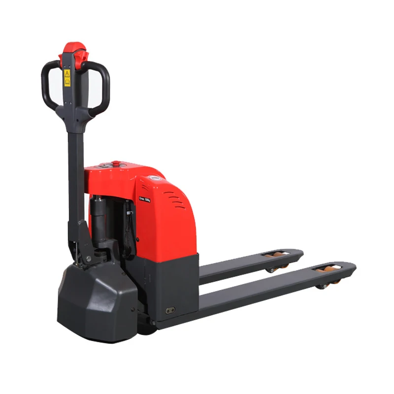 Small 1.5 Ton Manual Lift Forklift Electric Pallet Truck Battery Lithium 24v 20ah Electric Pallet Truck 2000kg