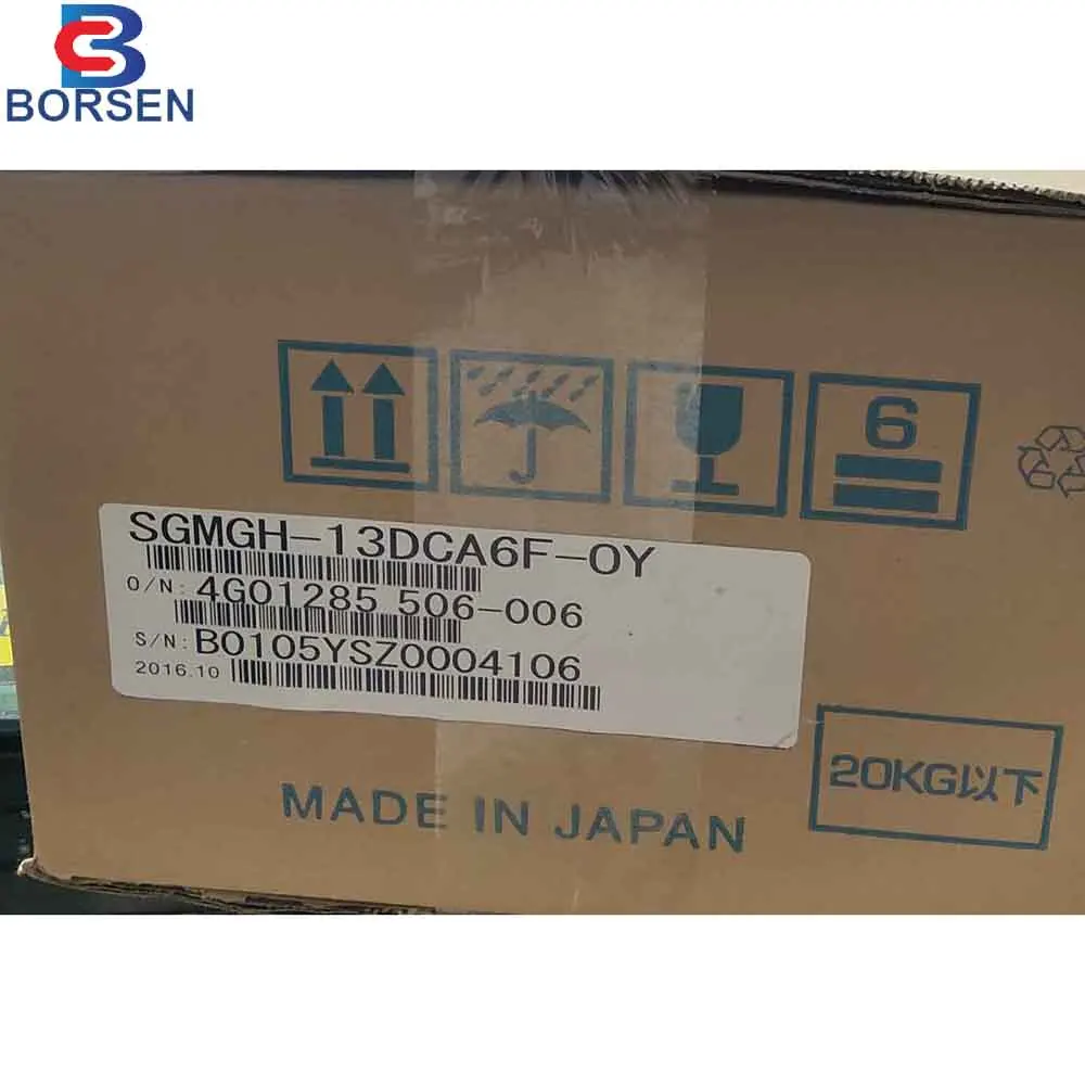  Оригинальный новый японский серводвигатель переменного тока 1300 Вт Yaskawa SGMGH-13DCA-YG15 13DCA6F-OY