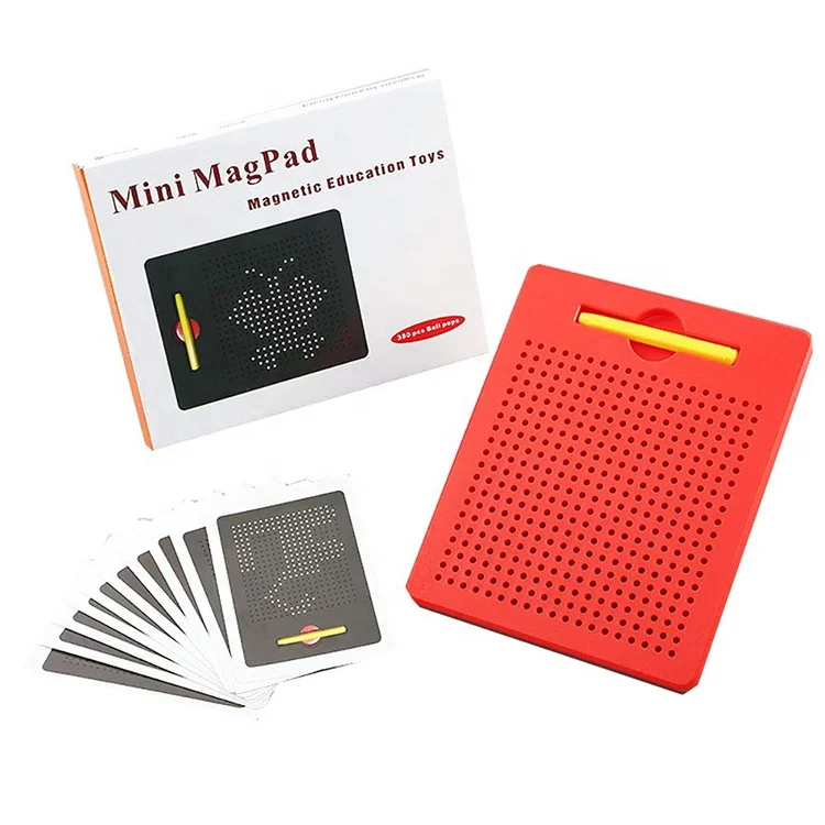 Free Play Stylus Magnetic Drawing Board with Magnat Pen for Kids