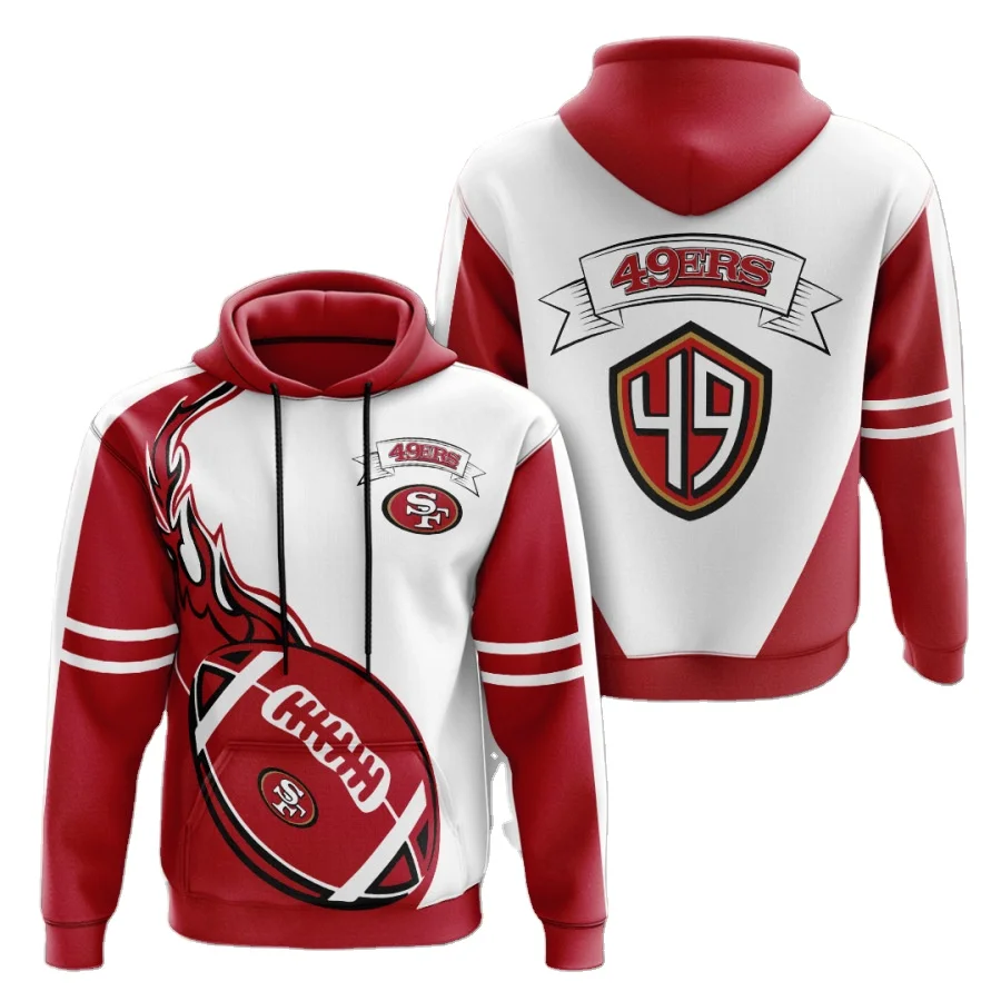 Женская толстовка с капюшоном для футбольной команды, Спортивная толстовка с длинным рукавом, пуловер с капюшоном, футболка с 3D принтом для регби НФЛ