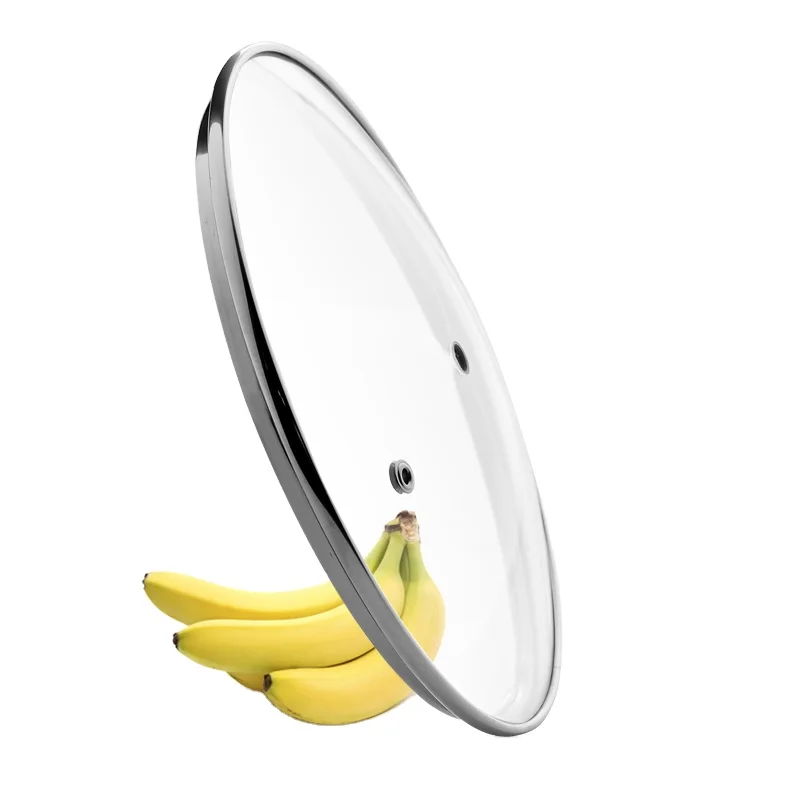 Shixing hot sales tempered glass lid for cookware wok glass lid glass dome lid kitchen