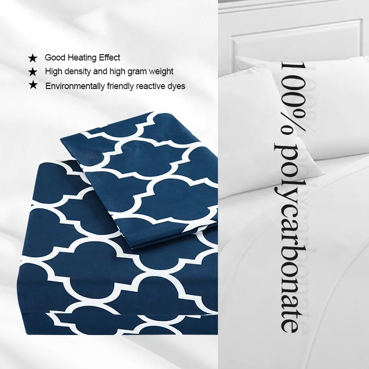 Fashion New Design Embroidery Home Textile 4 Pcs King Size Printing Quilts 100% Cotton Comforter Bedsheet Bedding Set