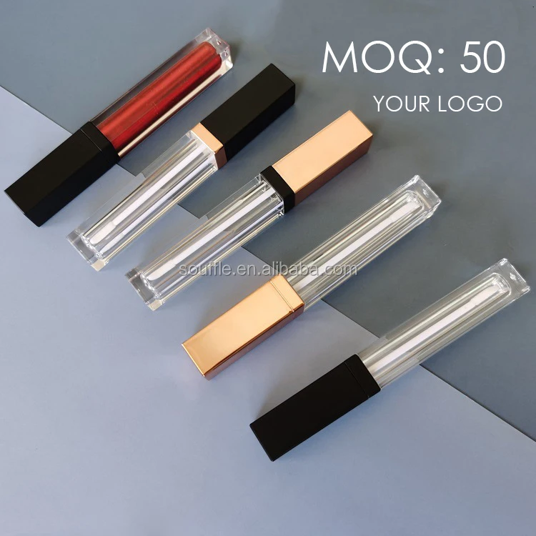 Acrylic Ice Cream Shape Case For Lip Gloss Casing Containers Tube Cosmetics Private Label Nude New