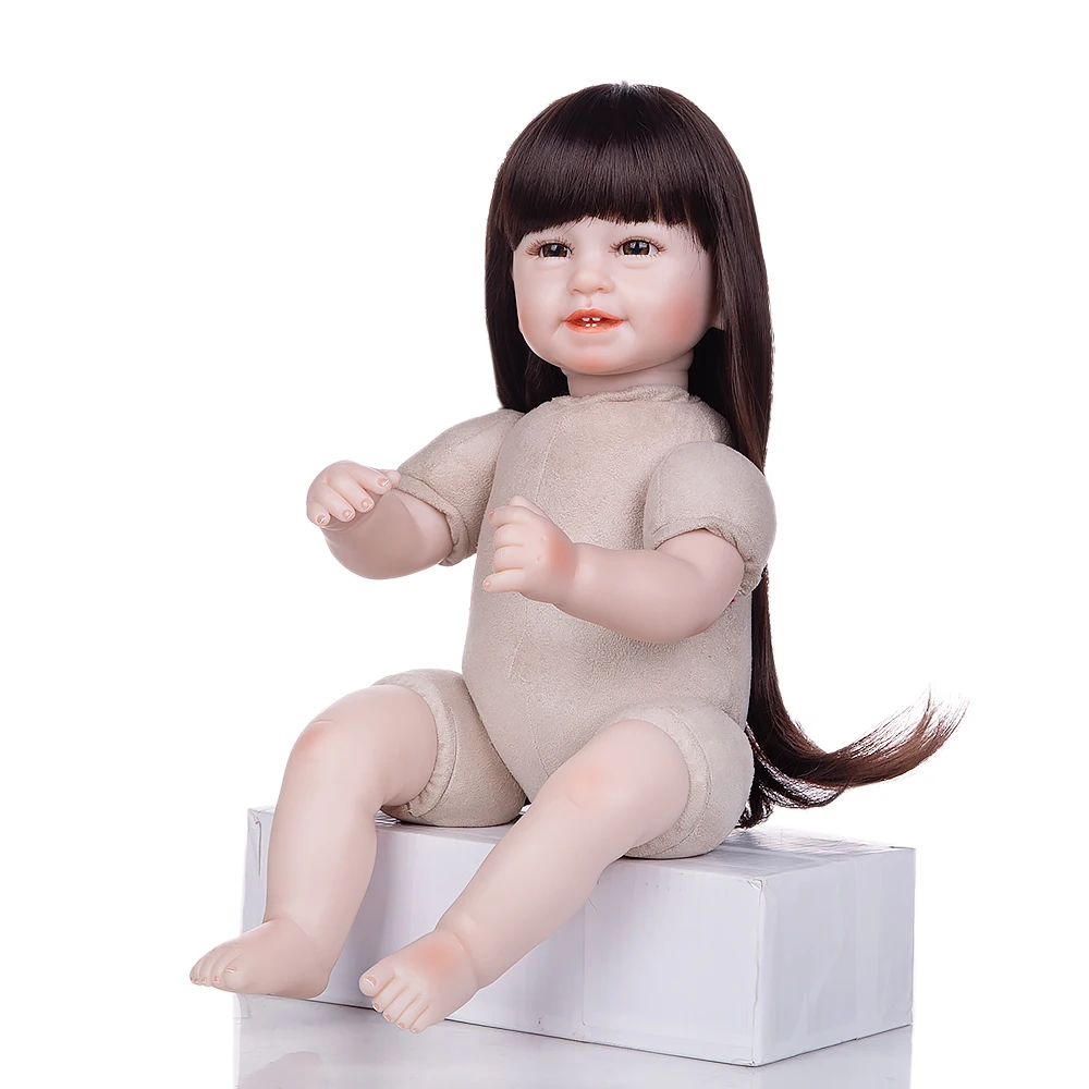 
New Arrival Fashion Smiling Soft Silicon Reborn Baby Doll 