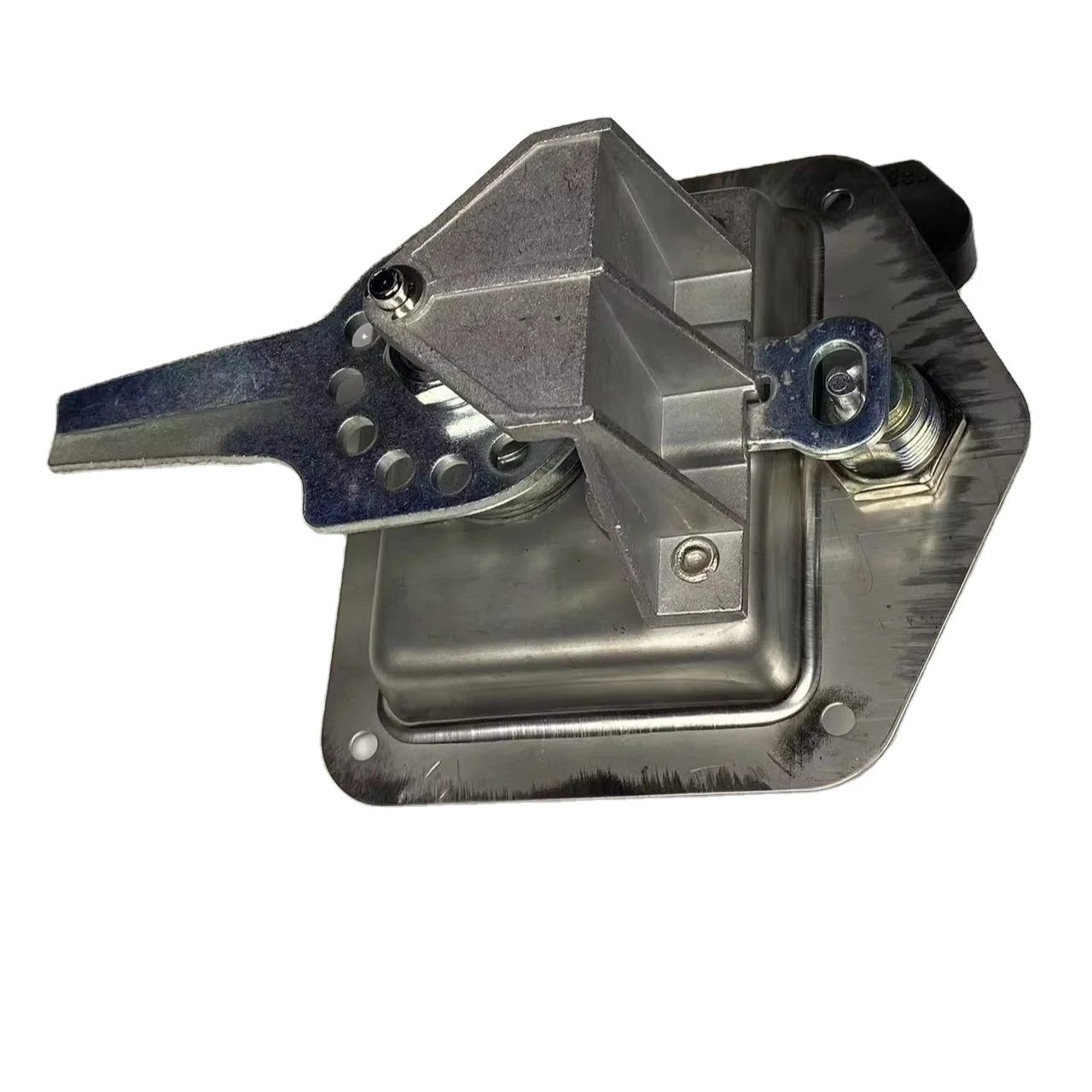 Personalized Custom Stainless Steel D Type Tool Canopy Hatch Trailer Toolbox Lock Truck Door Latch Hinges