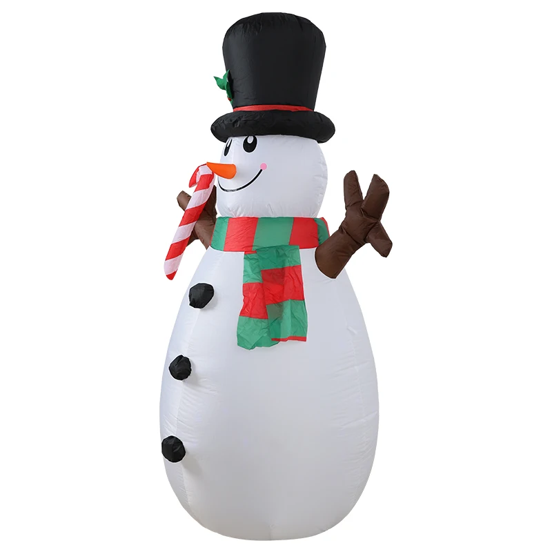 Nicro Xmas Yard Blow Up 7ft Giant Large Inflatable Navidad Snowman Decoracion Led Light Outdoor Christmas Garden Decorations