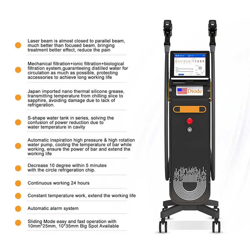 2021 New Uv Effective Diode Laser Hair Removal 755 808 1064 Depilacion Laser diode With Big Discount
