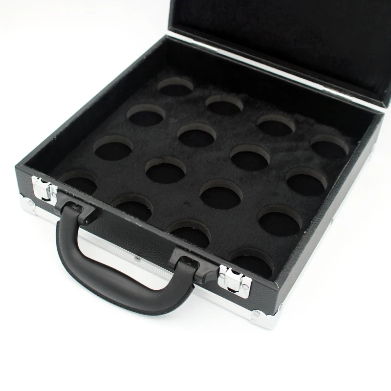 Cheap Price PU Leather Billiard Pool Ball Set Carry Case Box For Sale