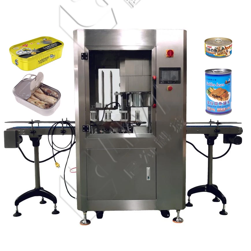 Leadworld Automatic packaging machine Canning yogurt cup wine cans Sealing Machine capping machine