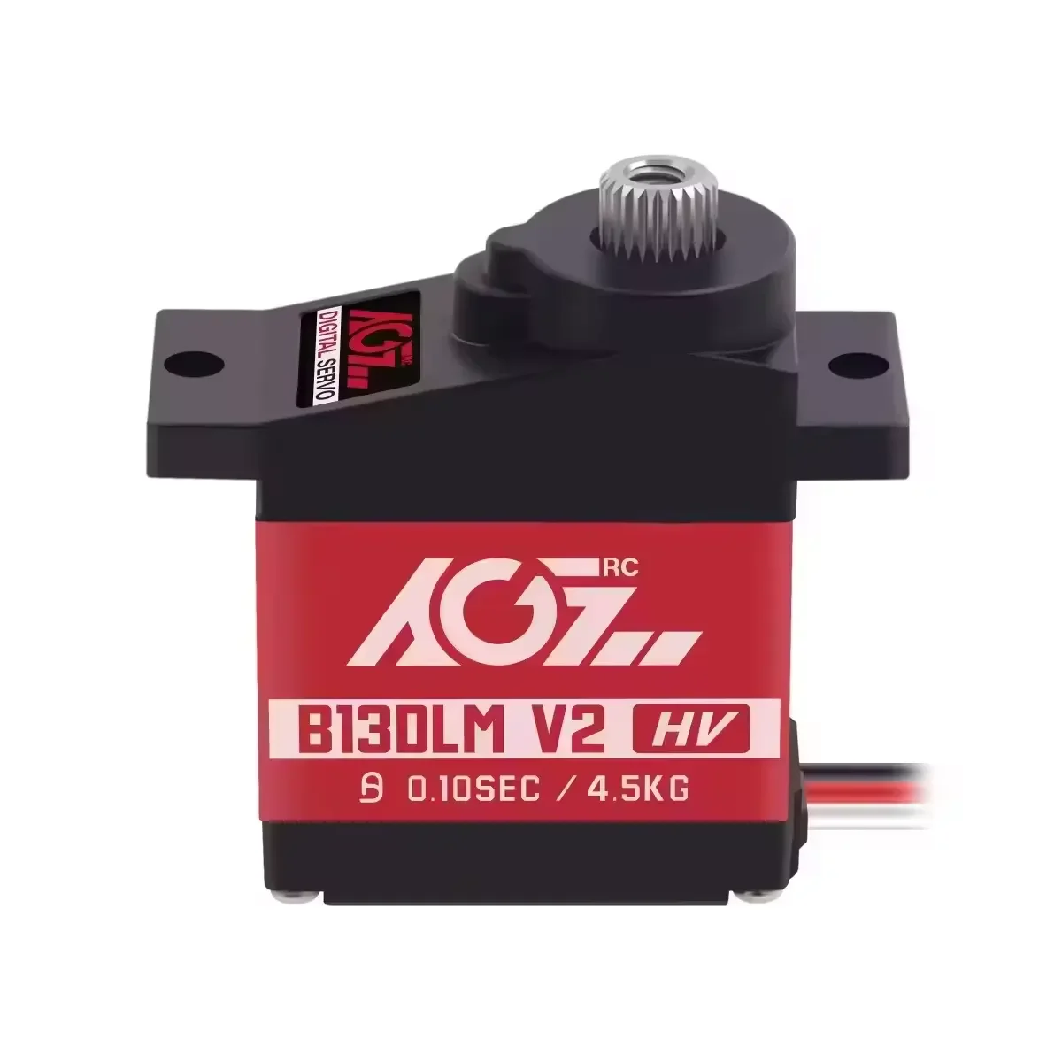 AGFRC B13DLM V2 HV 4 5 кг Привет крутящий момент 0 10 сек DC мотор титановая Шестерня цифровой программируемый Небольшой серводвигатель для радиоуправляемого мини-автомобиля