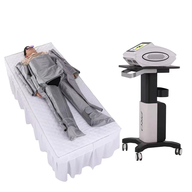 Hot selling air pressure therapy arm massage suit 24 channel full body slimming pressotherapy coat