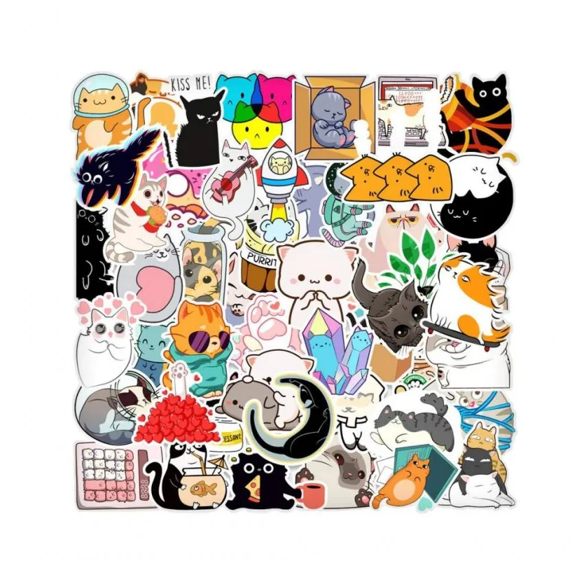 Custom Stickers Custom Die Cut Vinyl Stickers Printing Adhesive PVC Label Company Logo Design Cartoon Froster Stickers