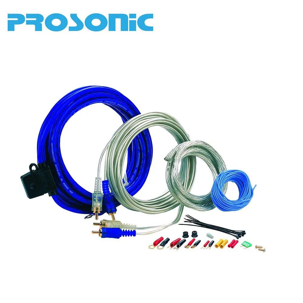 PSK8 High Quality  OFC CCA Car Amplifier Wiring Kit AMP wiring kit Amp Install Wiring Kit