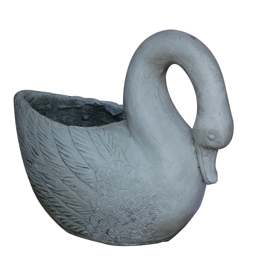 2021 New Outdoor Frog Flower Pot Garden Iron Cast Fiberglass Flower planter pot