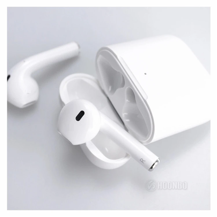 
Portable Air 2 Generation Blue tooth 5.0 Wireless Headphone Earphone with Wireless Charging Earbuds for iPhone 
