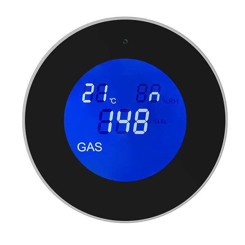 LCD Display WIFI Combustible Gas Leak Detector Household Smart Gas Alarm Sensor