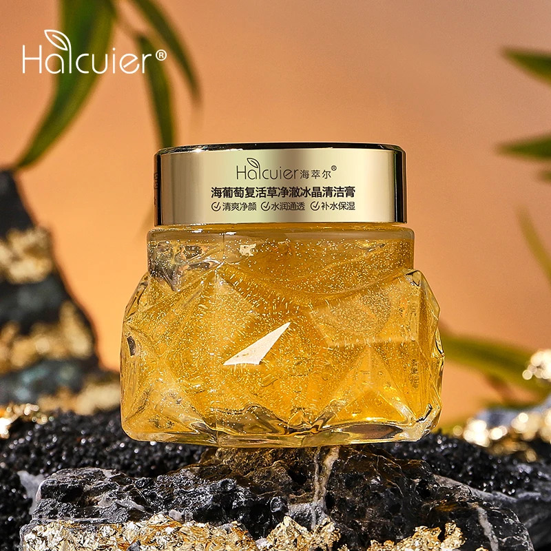 Best Seller Deep Cleans Dirt From Pores Moisturizing And Hydrating Ice Crystals Facial Cleansing Cream