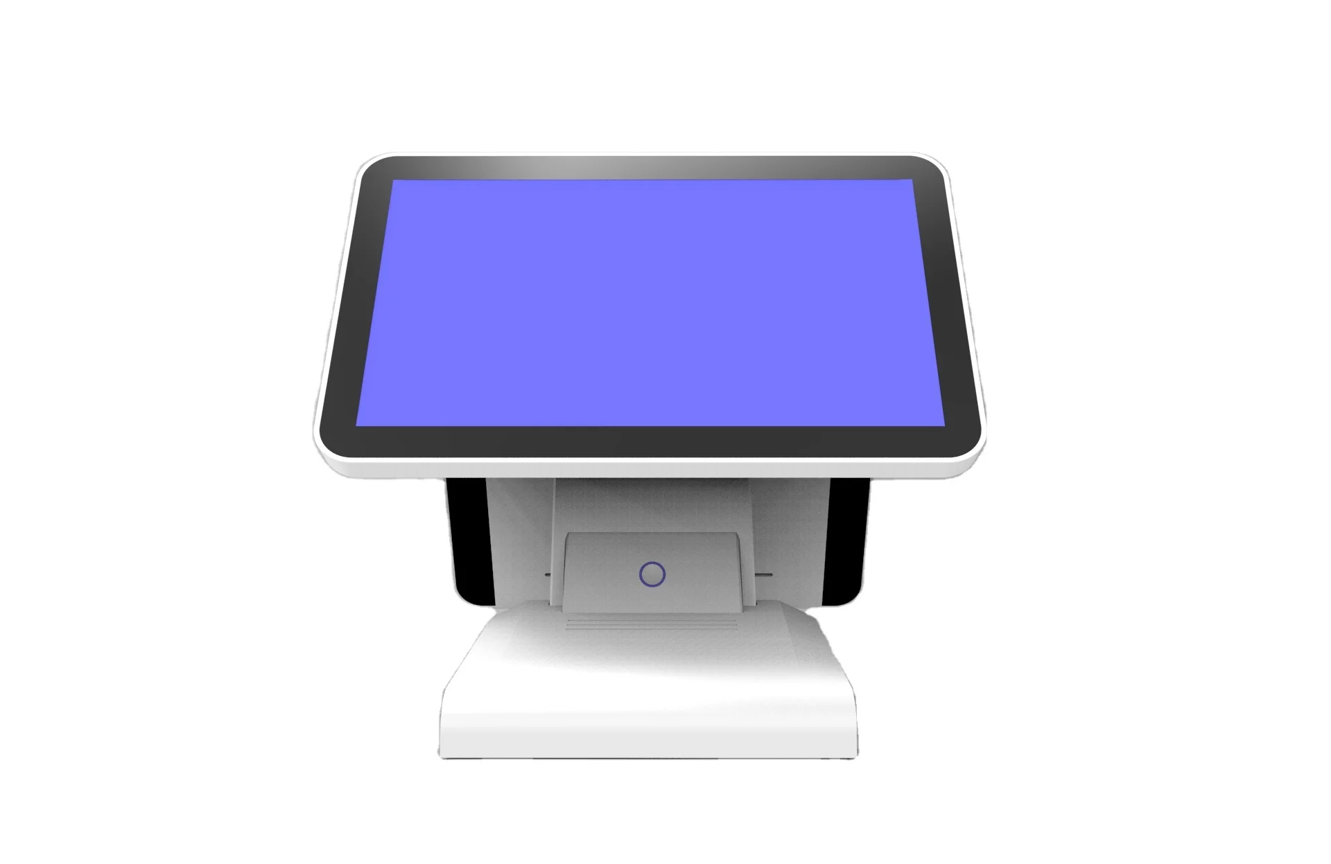 China Made 15.6/15 + 12/11.6 inch dual touch screen tpv pos printer all one ANDROID smart cashier