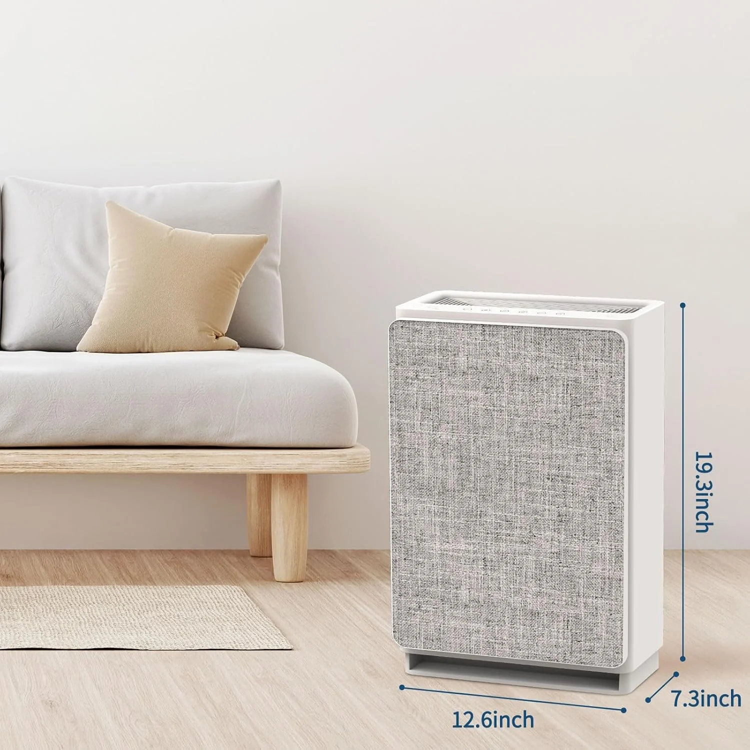 Part Customized Uvc Equipment Tuya China Led Pet Portable Room Monitoring Cleaner Hepa and Home Air Purifier