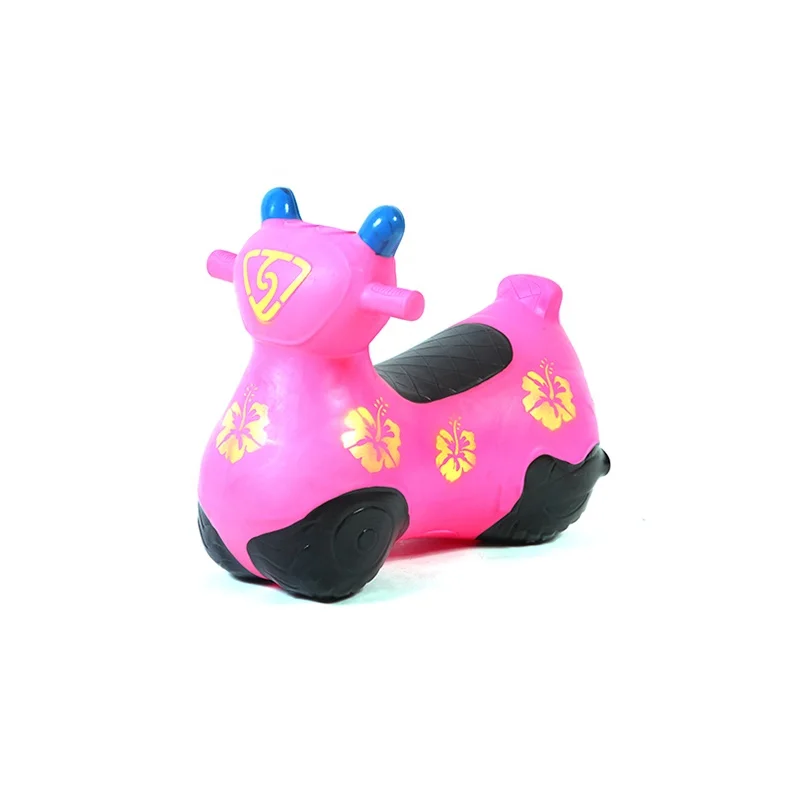 PVC Hot sale jumping horse toy OEM motorbike with eco-friendly material