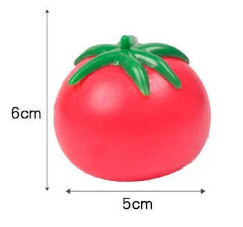 
Handheld Magic Toy Tomatoes Throw On Ground Recoverable Toy Decompression Pressure Release Toy Set Vulnerable Splat Ball 