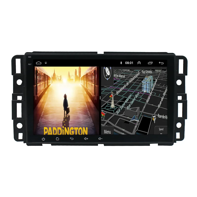 8 дюймов 2din автомобильный видео для GMC Buick анклав DVD плеер радио Android gps слежения камеры автомобиля радио с carplay systerm радио