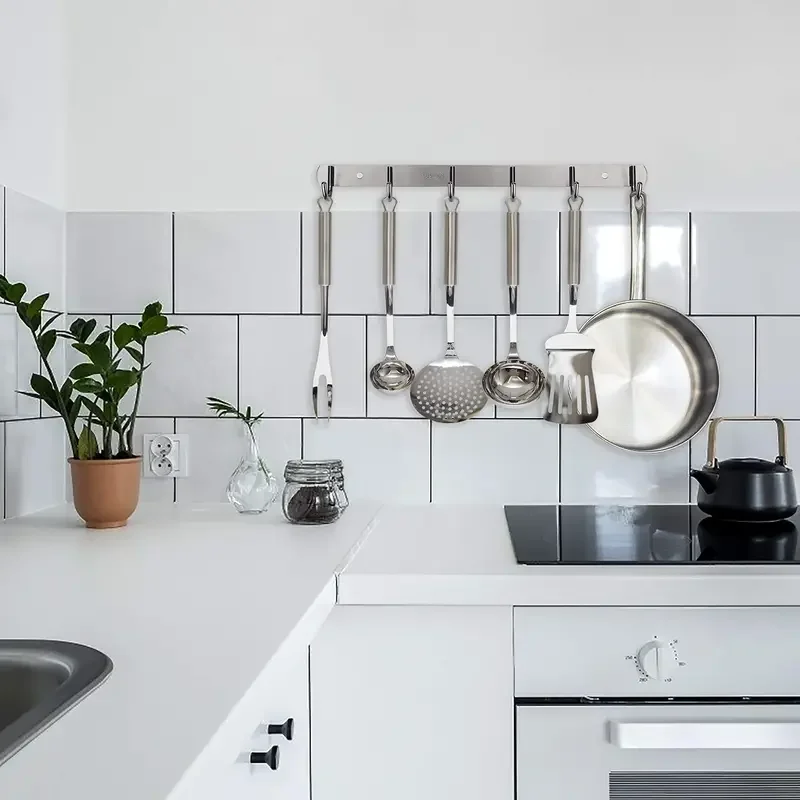 Robe Hooks Wall Mounted OEM Aluminum Bathroom Clothes Hook Stainless Steel Kitchen and Bathroom Robe Hook