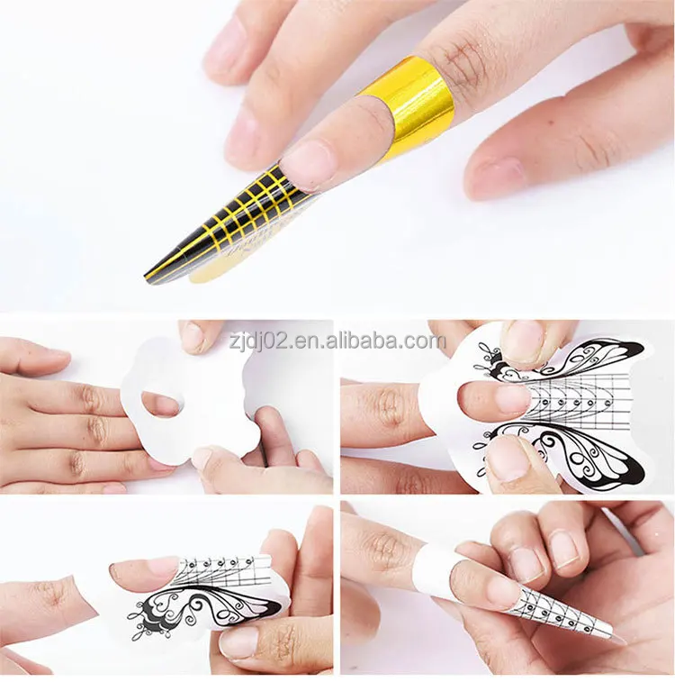 Набор клея для быстрого наращивания ногтей УФ/светодиодная фототерапия Кристальный клей для наращивания ногтей 6 цветов