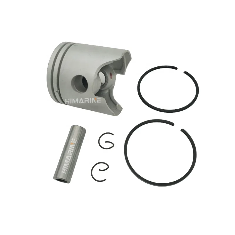 Himarine Outboard Piston Kit 6E7-11636-00 With Piston Ring 0.50mm 682-11610-21 Fit for YAMAHA E9.9DHM E15DMH Outboard Engine