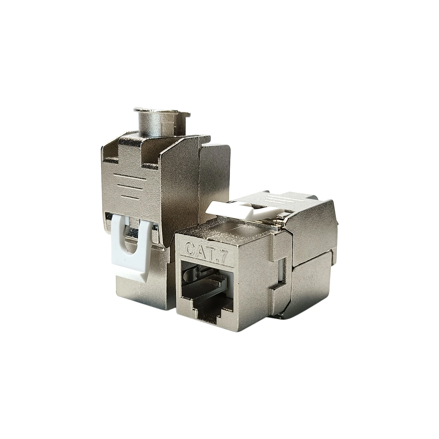 Сетевой соединитель Rj45 Cat7 Cat6 Cat6A без инструментов 8P8C Shieled Keystone Jack модуль Cat6 Rj45 соединитель