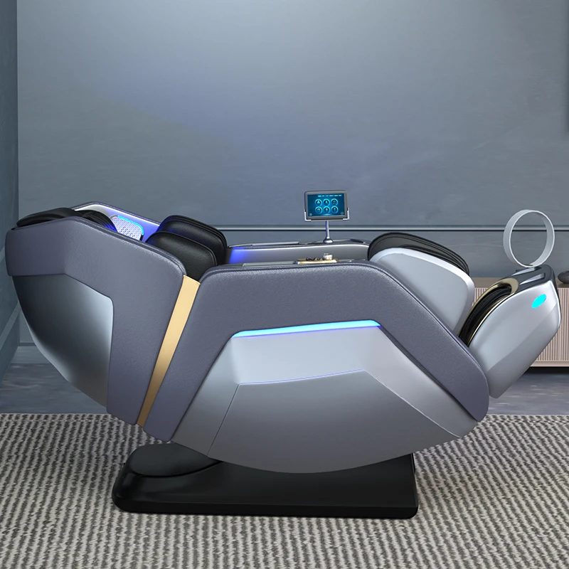 Роскошный шиацу 4D массажный офисный стул спальный спа Sl Трековый массажер новый